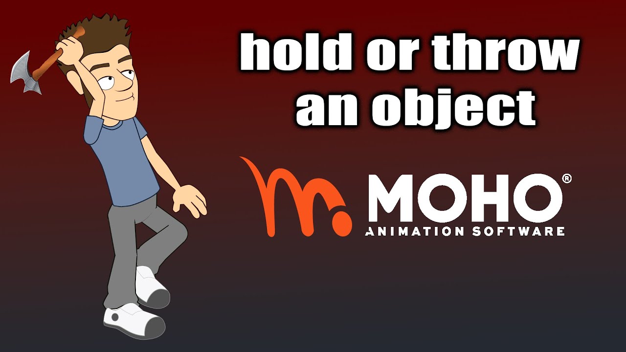 Как держать или бросать предмет в руке персонажа - MOHO PRO