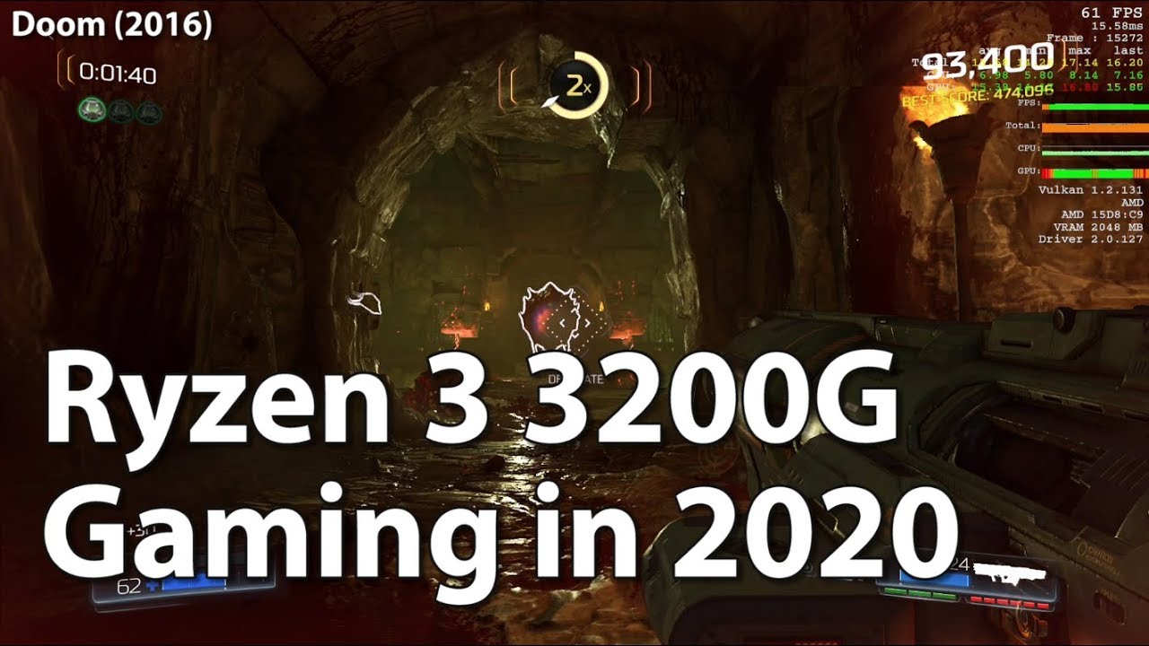 Gaming On Amd Ryzen 3 30g Vega 8 In 16 Games Tested Youtube