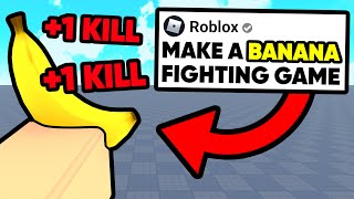 I turned YOUR IDEAS into a Roblox game...