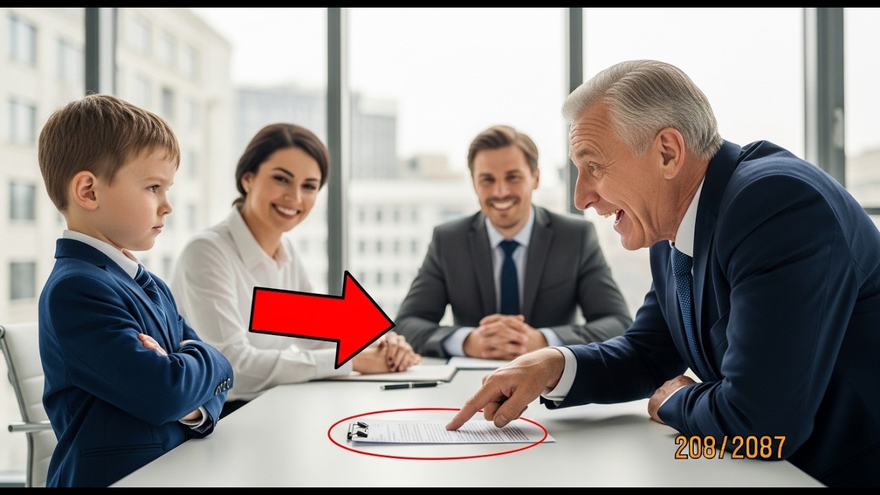 Der Milliardär grinste nur – doch ein Junge brachte sein ganzes Unternehmen ins Wanken'''