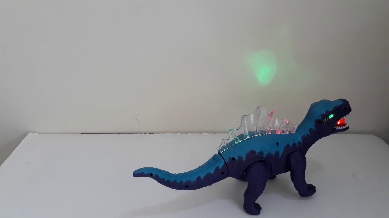 Jurassic Apatosaurus Walking Dinosaur with Light & Roaring Sound