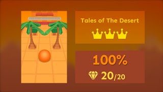 Rolling Sky Remake 0.3b  Tales of The Desert v3.1 ⭐⭐⭐⭐⭐  20/20 Gems And 3/3 Crowns 100%