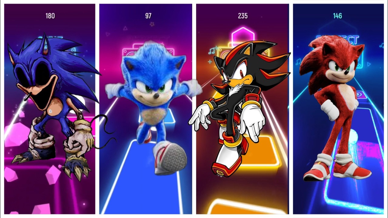 ⚡ Original Sonic 🆚 Shadow the Hedgehog 🆚 Sonic.EXE 🆚 Shin Sonic #16