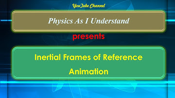 Inertial frames of reference - animation