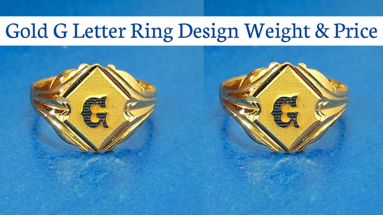 Zircon Exaggerated Ring | Fashion Letter G Ring | Zircon Opening Rings -  2023 New Design - Aliexpress