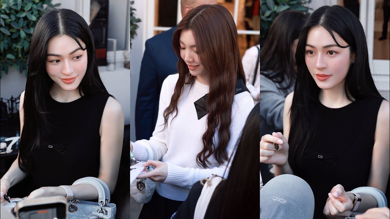 ปารีสจ๋า หลิงออม มาแล้ว  LINGORM DIORAW26 #LingOrmDiorAW26APTLook #Dior #DiorAW26 #LingOrm