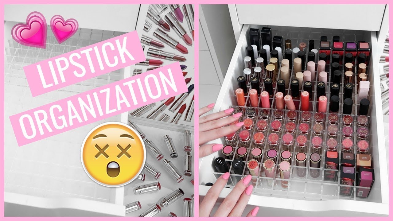 MAKEUP ORGANIZATION | LIPSTICK EDITION!!!