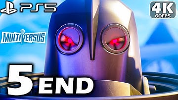 MULTIVERSUS Story Mode Gameplay Walkthrough Part 5 ENDING FULL GAME  [4K 60FPS PS5] - No commentary