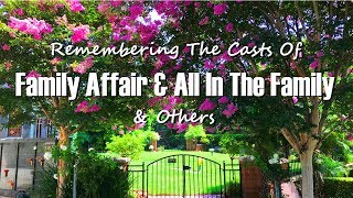 Famous FAMOUS GRAVES - Visiting & Remembering The Casts Of FAMILY AFFAIR & ALL IN THE FAMILY & Others Net Worth