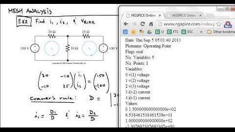 Introduction to creating a circuit netlist for bias point (op) SPICE simulation (LET00)