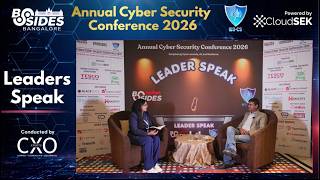 Leaders Speak | Cybersec AI & Resilience with Sandeep Kumar Akkimolla | BSides Bangalore 2026