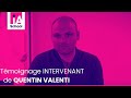 Retrouvez linterview de quentin valenti intervenant  lia school sur le campus de bordeaux