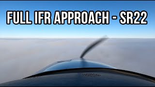 Full IFR approach RNAV 27L KPTK Michigan - SR22