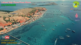 Labuan Bajo Flores From Above_Pulau Papagarang