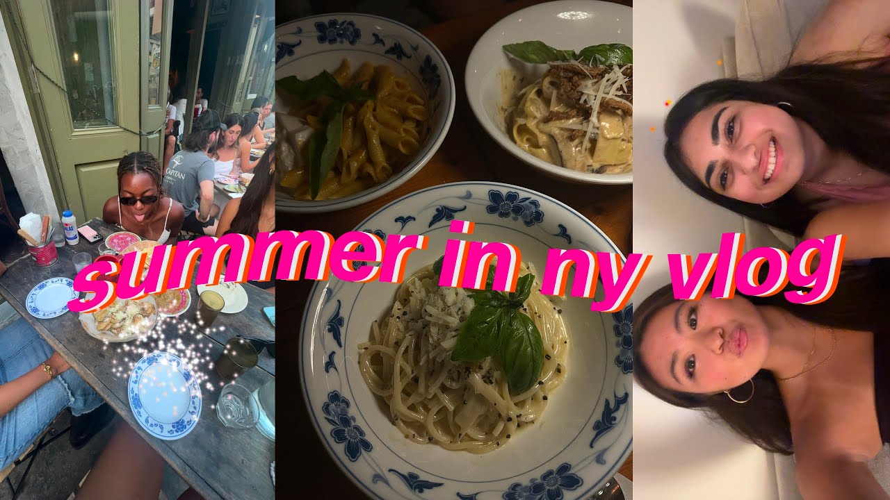 summer weekend in new york vlog (super overdue)