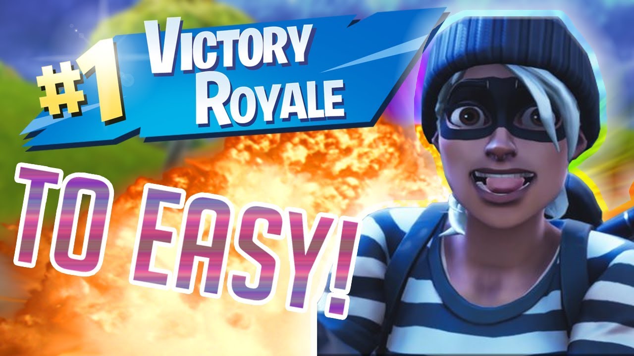 WHEN FORTNITE GETS TO EASY! | Fortnite - Funny Montage