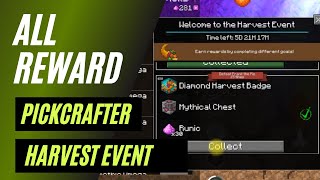 Pickcrafter Harvest Event | Harvest Dinner Pickaxe | Pickcrafter Gameplay screenshot 2