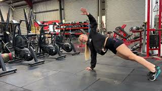 Plank Shift with Arm Reach