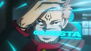 The king of curses has awakened☠️ "Ryomen Sukuna" 👹🖤 - Gangsta「Edit/AMV」Alight Motion📱4K!