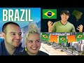 Geography Now! Brazil | COUPLE REACTION VIDEO