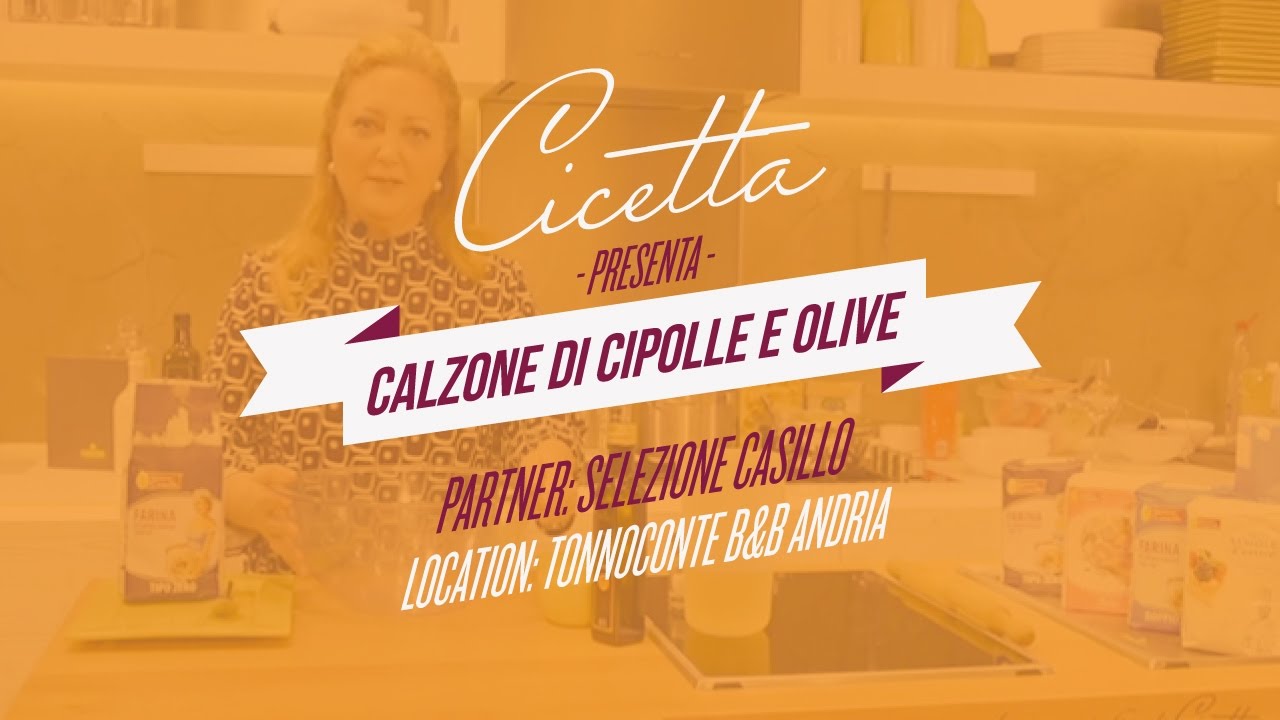 Calzone di cipolla e olive