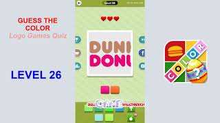 Guess the Color - Logo Games Quiz Level 26 - Walkthrough screenshot 4