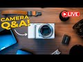 Camera Gear! Q&amp;A! LIVESTREAM and GIVEAWAY 🔴