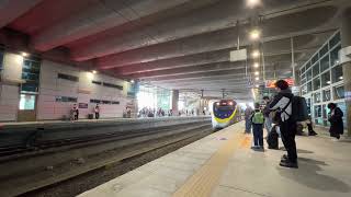 台鐵 新烏日站月台 3168次 EMU800區間電聯車 列車進站