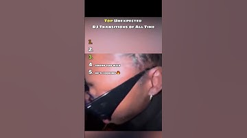 Top Unexpected DJ Transition of all time