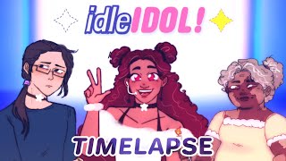 TIMELAPSE: idleIDOL! Characters