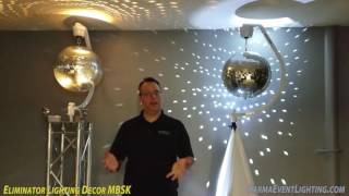 Eliminator Lighting Decor MBSK on Truss Review by Karma Event Lighting