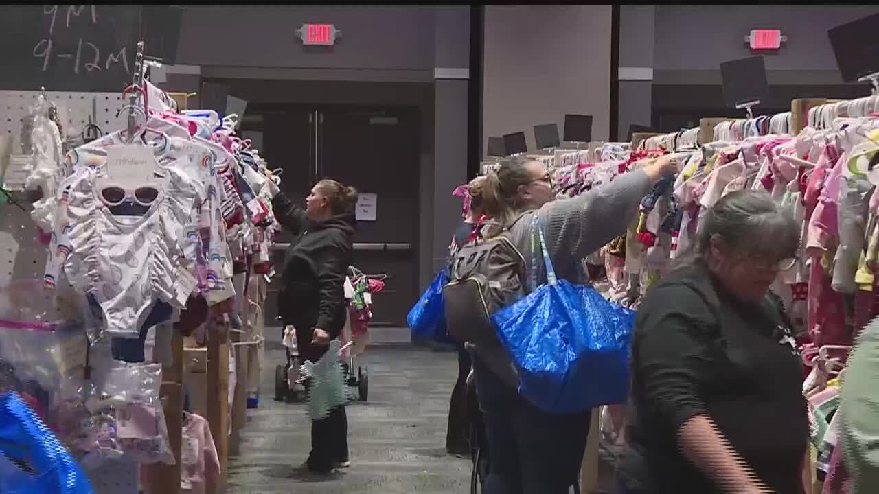 Consignment sale brings affordable children’s clothing to Greenville Convention Center