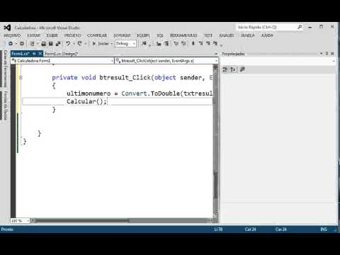 Curso de C#   Aula 24   Calculando