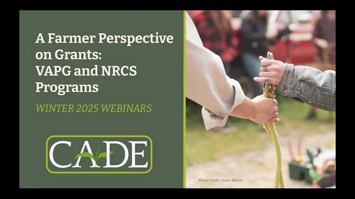 Demystifying Grants: A Farmer's Perspective