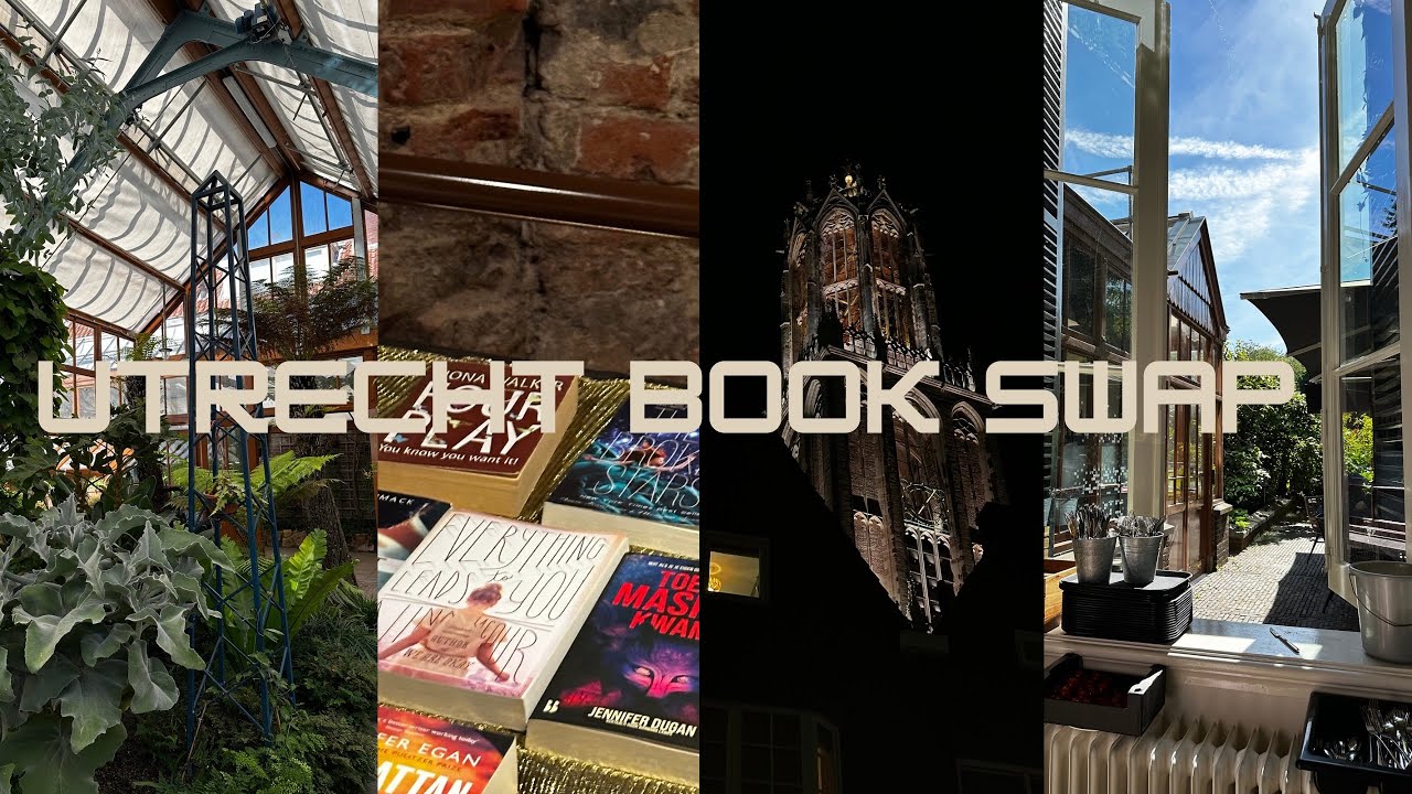 Utrecht Book Swap Event Vlog 