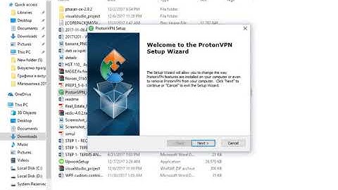 Installation of Proton VPN