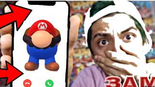Calling Amogus Mario At 3Am Scary Omg He Took My Car