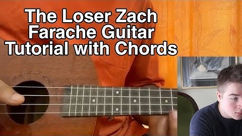 The Loser - Zach Farache(Verzache) // Easy Ukulele Tutorial with Chords