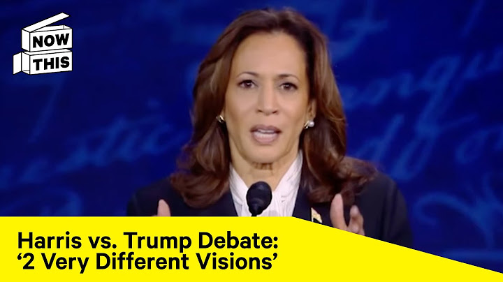 'We're Not Going Back': Kamala Harris' Closing Debate Statement