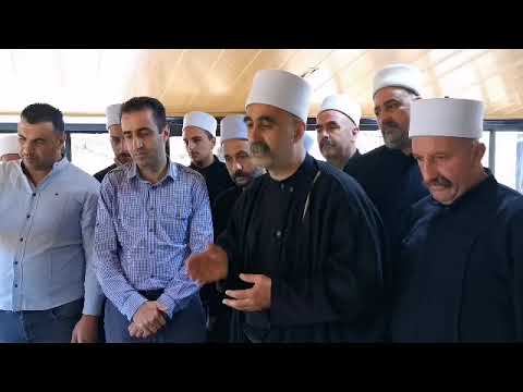 لبنان شارون كلمة الشيخ وجدي البنا لاستقباله للشيخ ابو محمد علي معدي ابن قرية يركا 6 9 23