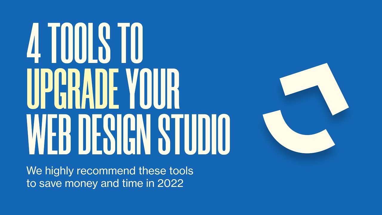 Upgrade Your Web Design Studio Using These 4 Tools