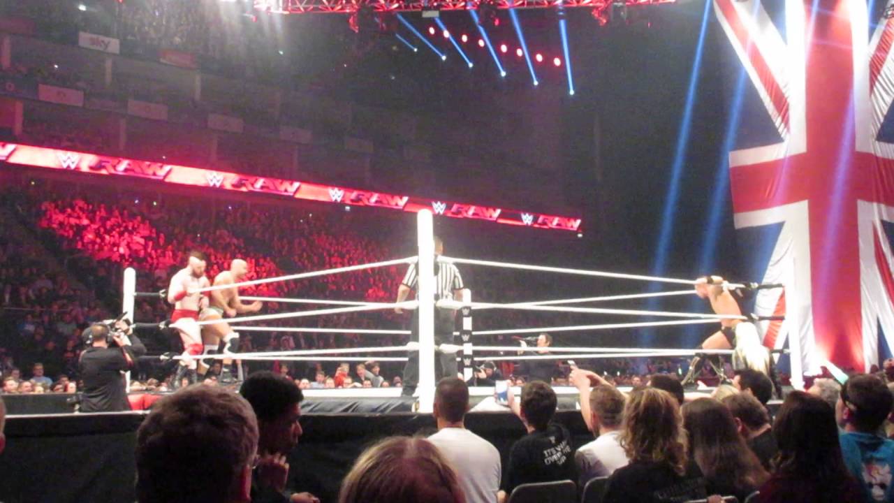 Cesaro running uppercuts