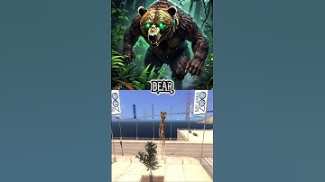 AI Scary animals vs Zoonomaly Part 3 #zoonomaly  #garrysmod #Animals