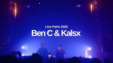 Ben C & Kalsx Live @ Petit Bain Paris 2025 - Melodic Techno & Progressive House Mix
