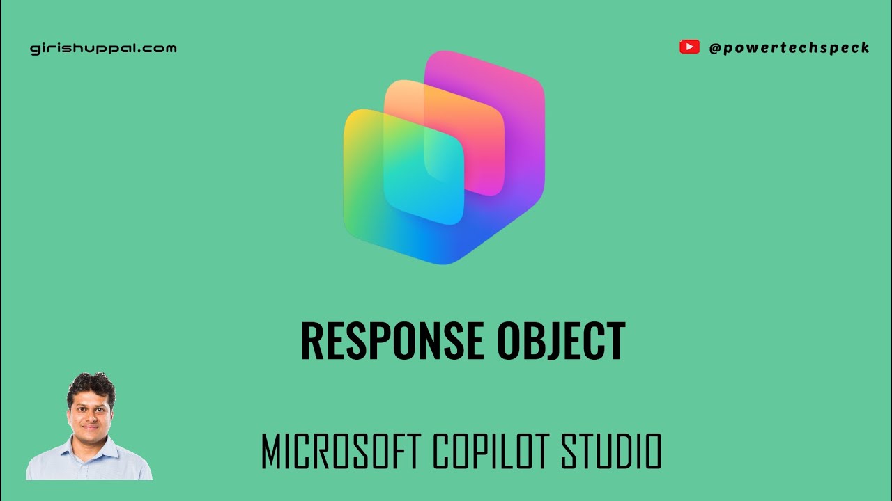 Response Object - Copilot Studio - YouTube