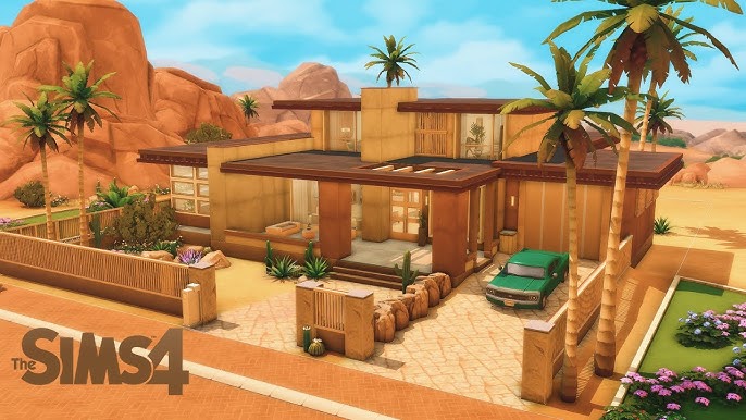 Construção e Decoração The Sims 4 +Tour pela casa Moderninha 