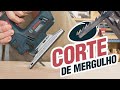 Cortar com tico tico - Corte de mergulho