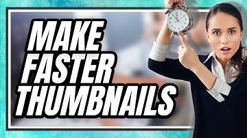 Design a YouTube Thumbnail Template to be More Productive Using Canva