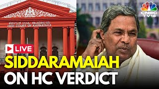 LIVE: CM Siddaramaiah on Karnataka High Court’ Decision in MUDA Case | DK Shivakumar | N18L screenshot 2