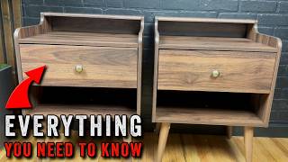 VASAGLE Mid-Century Modern Nightstands Review
